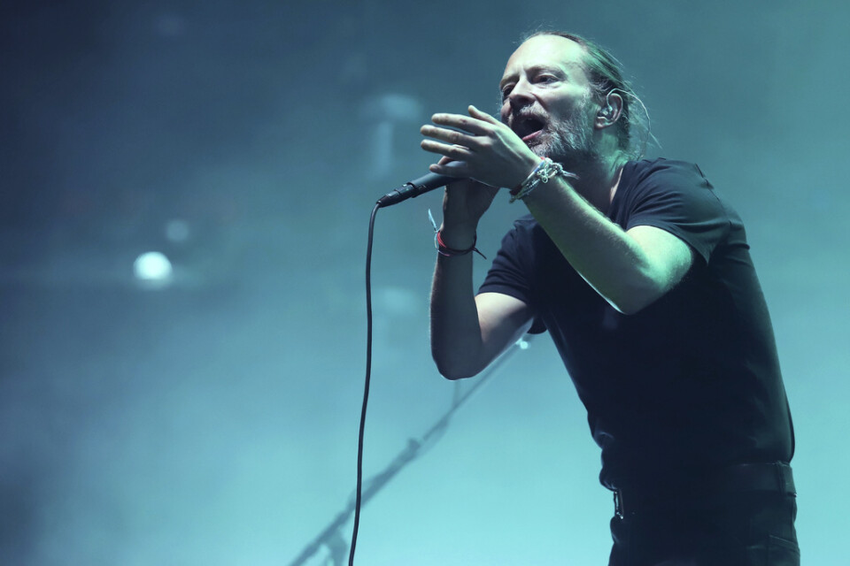 Radioheads sångare Thom Yorke. Arkivbild.