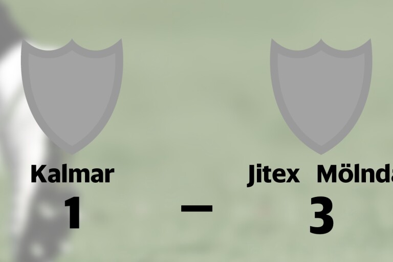 Förlust för Kalmar hemma mot Jitex Mölndal