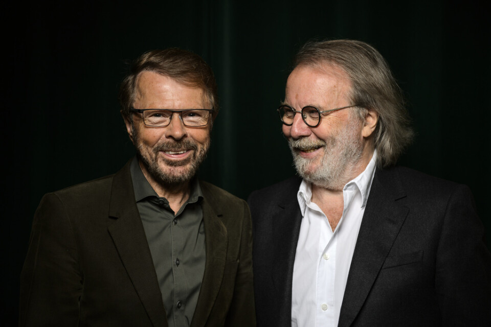 Björn Ulvaeus och Benny Andersson ställer sig bakom stiftelsen Taubes värld. arkivbild.
