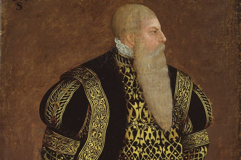 Gustav Vasa, eller Gustav I,  levde 1496-1560.