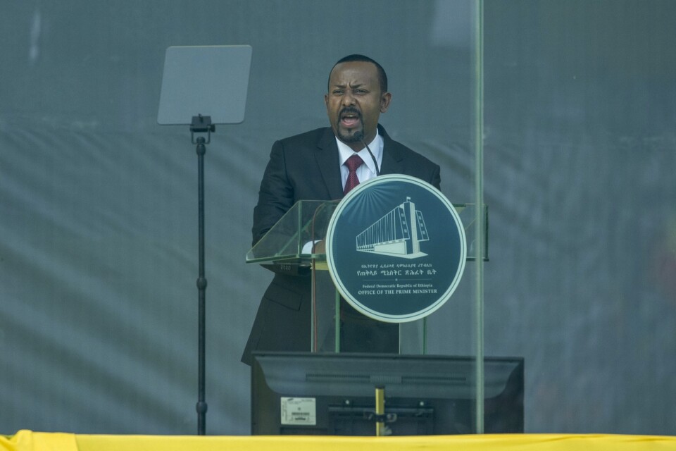 Etiopiens premiärminister Abiy Ahmed.