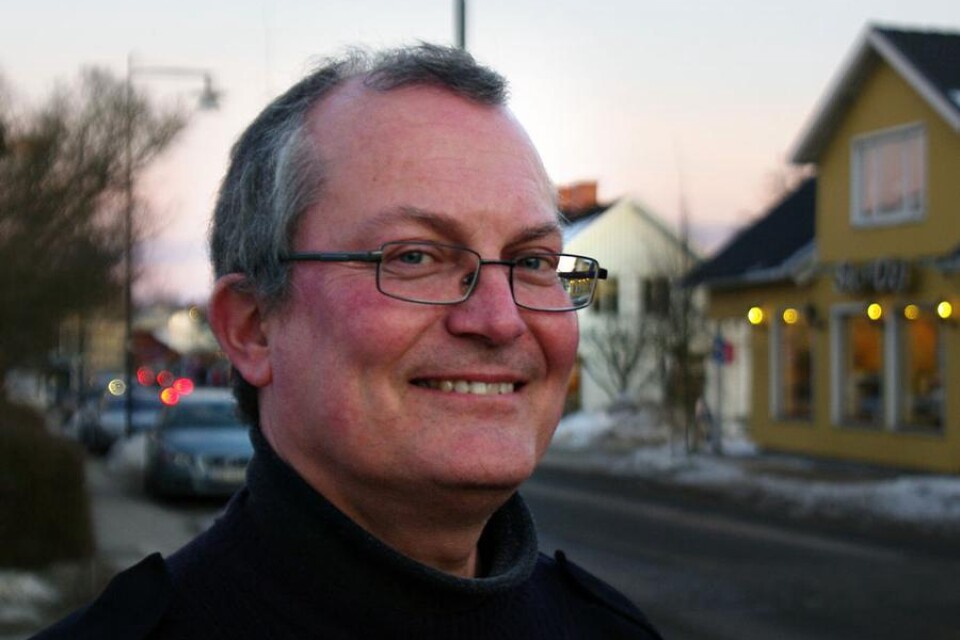 Patrick Ståhlgren är ordföranden för Tingsrydsmoderaterna: "Vi är ense om de stora frågorna med KD och FP."