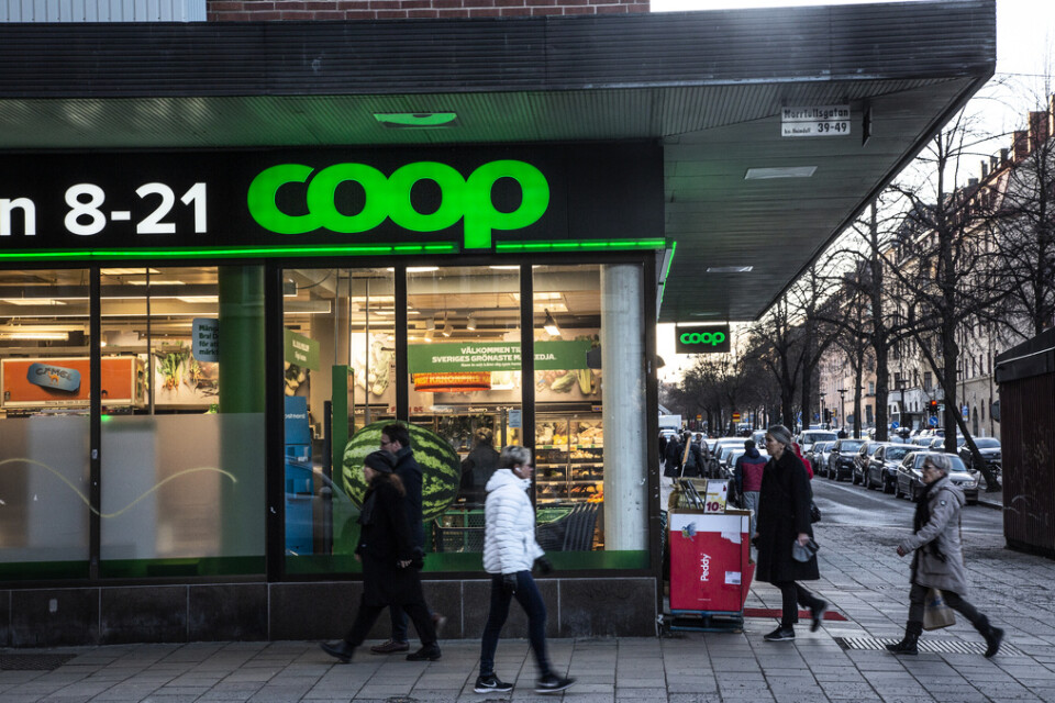 En Coopbutik i Vasastan i Stockholm. Bilden har ingen koppling till artikeln. Arkivbild.