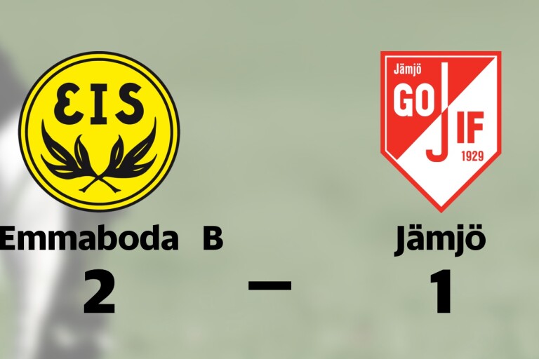 Emmaboda B vann hemma mot Jämjö