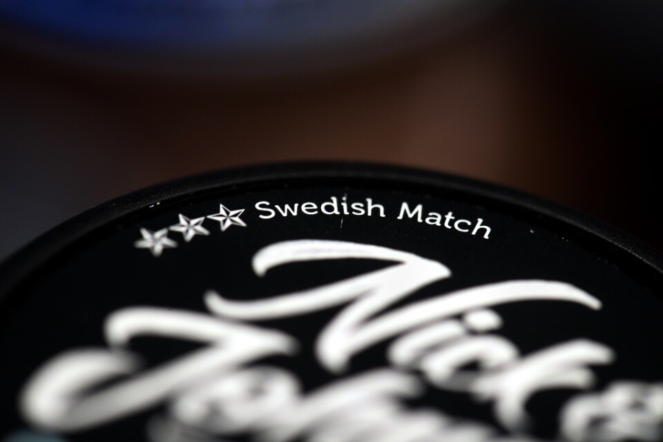 Swedish Match, tillverkare av bland annat snusprodukter. Arkivbild.