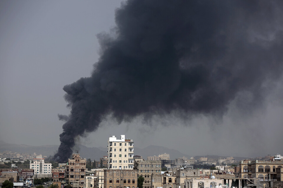 Den saudiskledda alliansens flygangrepp i Jemen skulle kunna utgöra krigsbrott. Arkivbild