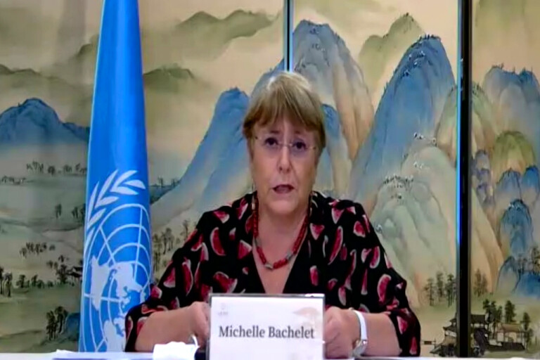 Bachelet försvarar FN-besök i Kina