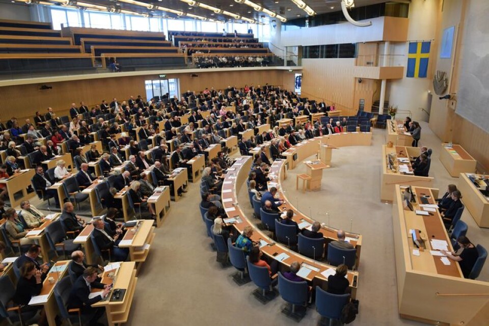 En majoritet i Sveriges riksdag är positiva till att utreda införandet av ett tredje juridiskt kön. Arkivbild.