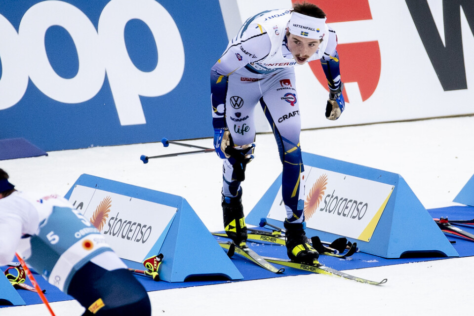 William Poromaa är ett av Sveriges hopp på 15 kilometer fri stil på skid-VM i Oberstdorf.