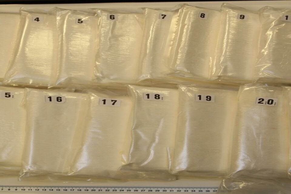 En 41-årig polsk medborgare har åtalats i norska Stavanger för att ha försökt hämta upp 21,5 kilo amfetamin som lämnats i en lagerlokal. Arkivbild.