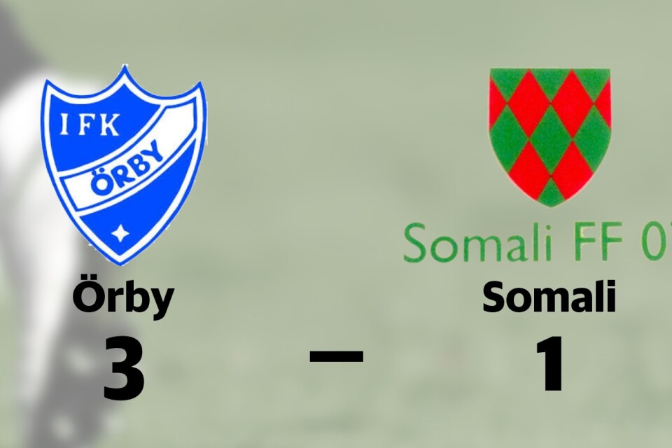 Örby segrade mot Somali på hemmaplan