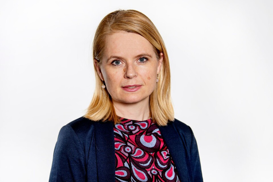 Smålandspostens chefredaktör Kristina Bingström.