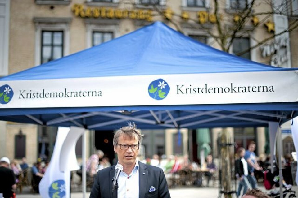 Med betoning av värdekonservatism så fyller KD en roll i svensk politik. Foto. Scanpix
