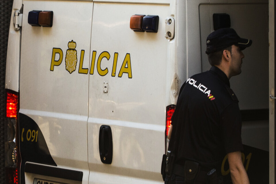 En svensk man har gripits av spansk polis efter ett misstänkt rånförsök. Arkivbild.