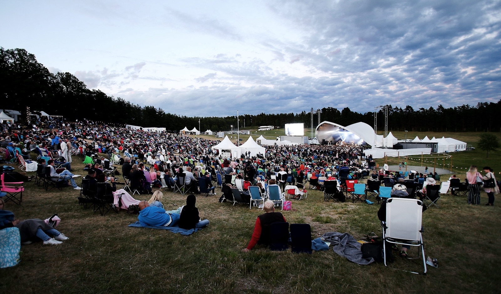 The Rhymes spelade i Torsjös backar under 2018. I sommar återvänder Uppsalabandet. Foto: Stefan Sandström/Arkiv