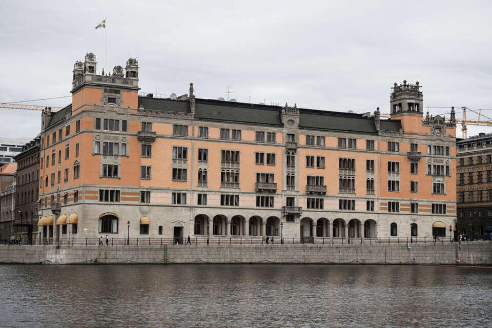 Rosenbad i Stockholm. Arkivbild.