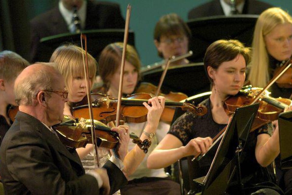 Christianstad symfoniker har konsert i Slottslängorna i Sölvesborg på söndag. Bild: Ronnie Smith