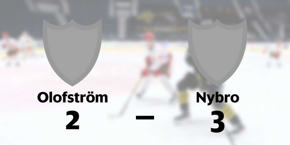 Förlust för Olofström hemma mot Nybro