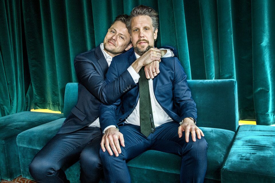 Fredrik Wikingsson och Filip Hammar är tillbaka med en ny säsong av "Alla mot alla". Arkivbild.