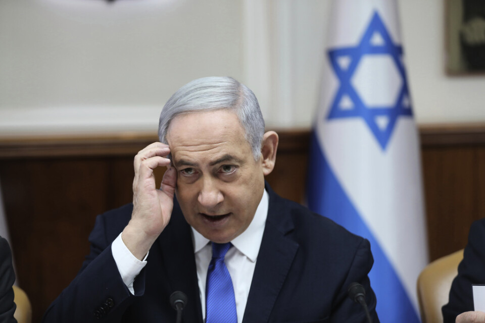 Israels premiärminister Benjamin Netanyahu kallas hem från sin utlandsvistelse. Arkivbild.
