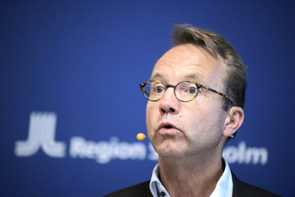 Sjukvårdsdirektör Björn Eriksson.