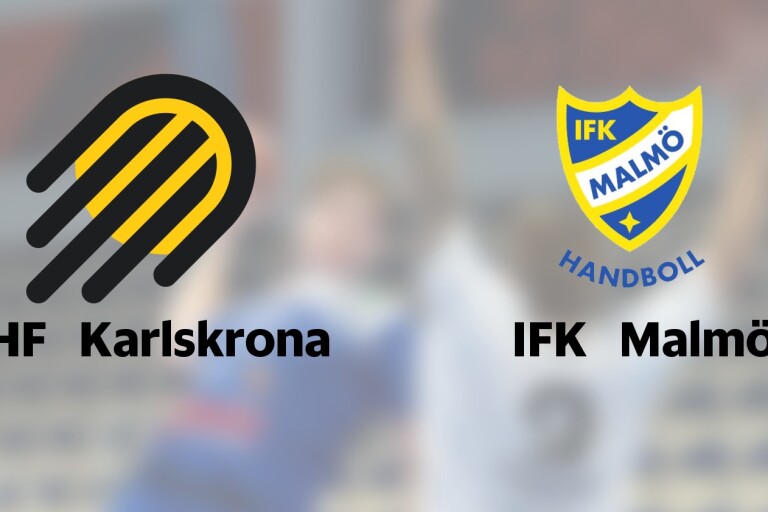 HF Karlskrona ställs mot IFK Malmö i första matchen