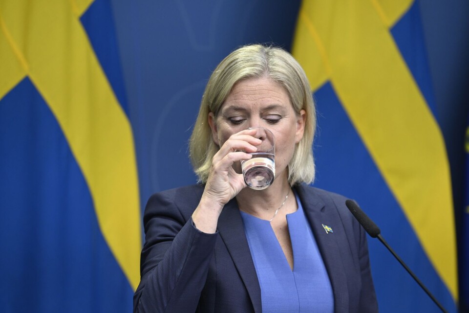 De senaste åren har något hänt med socialdemokratin och det nationella - allt oftare har den svenska flaggan dykt upp.
