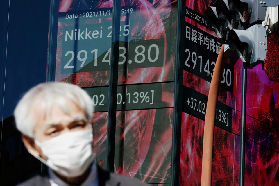 Tokyobörsen stiger i onsdagshandeln. Arkivbild.