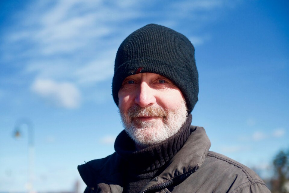 Paul Lewis är ordförande i båtklubben Näset i Älmhult.