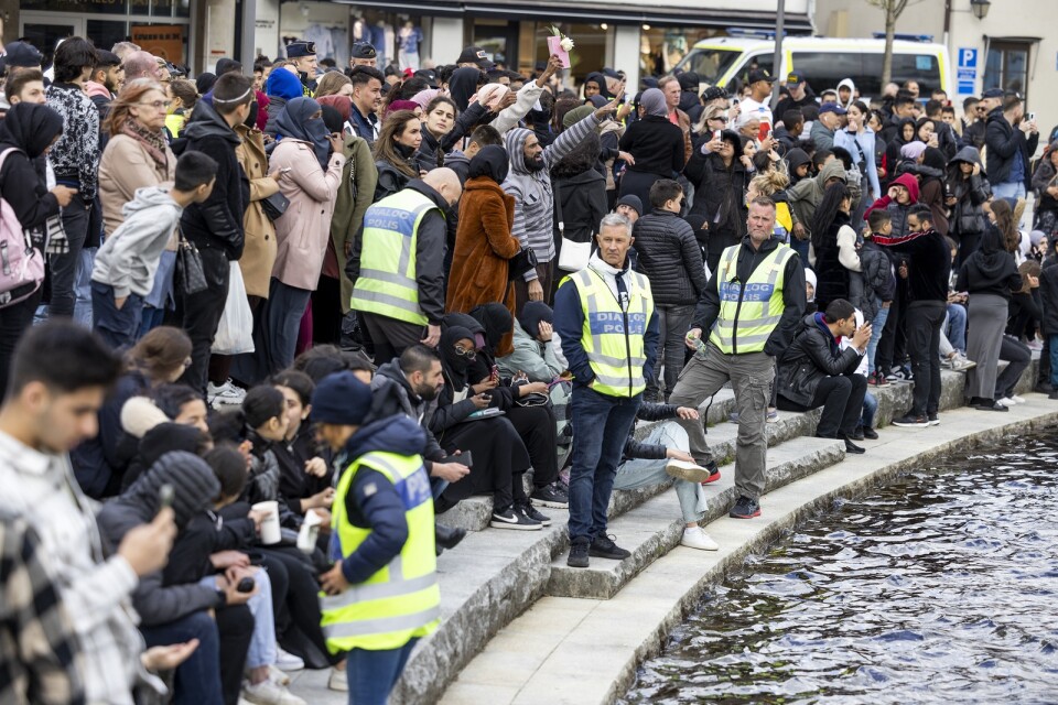 Vid Rasmus Paludans demonstration i Borås nyligen bidrog dialogpoliser till lugn i folkmassan.