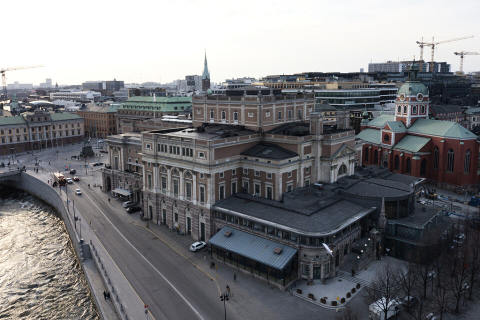 Kungliga Operan i Stockholm fortsätter att hålla stängt. Arkivbild.