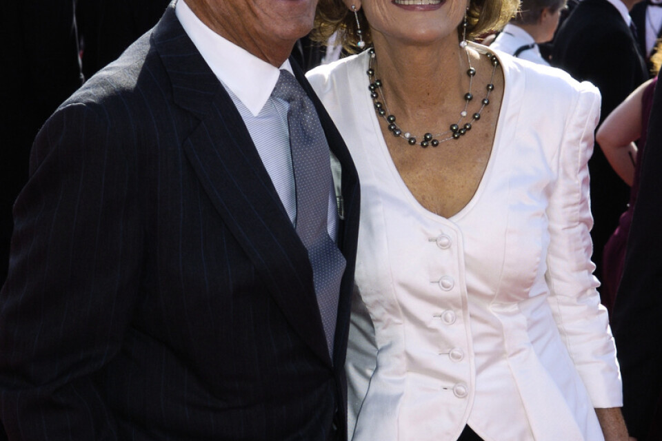 Ron Leibman och hustrun Jessica Walter. Arkivbild.