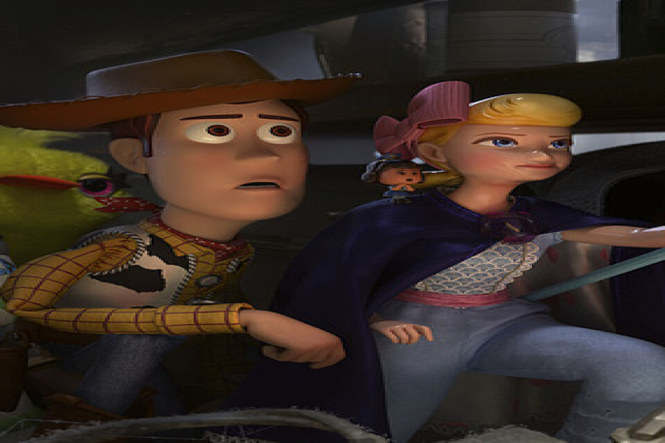 I "Toy story 4" återknyter Woody bekantskapen med herdinnan Bo, som en gång i tiden var hans stora kärlek. Pressbild.