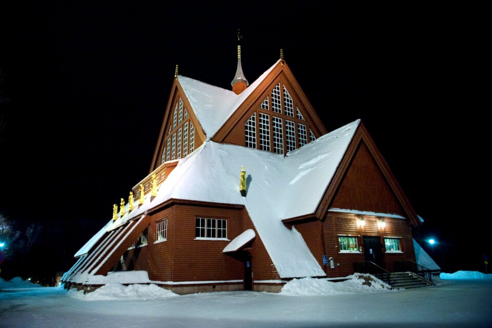 Kiruna kyrka, ännu kvar på plats, är den också vackrast?
