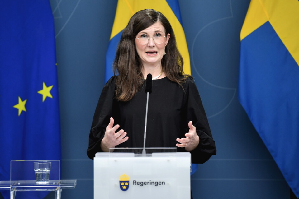 Jämställdhetsminister Märta Stenevi vill förlägga den nya myndigheten för mänskliga rättigheter i Lund. Arkivbild.