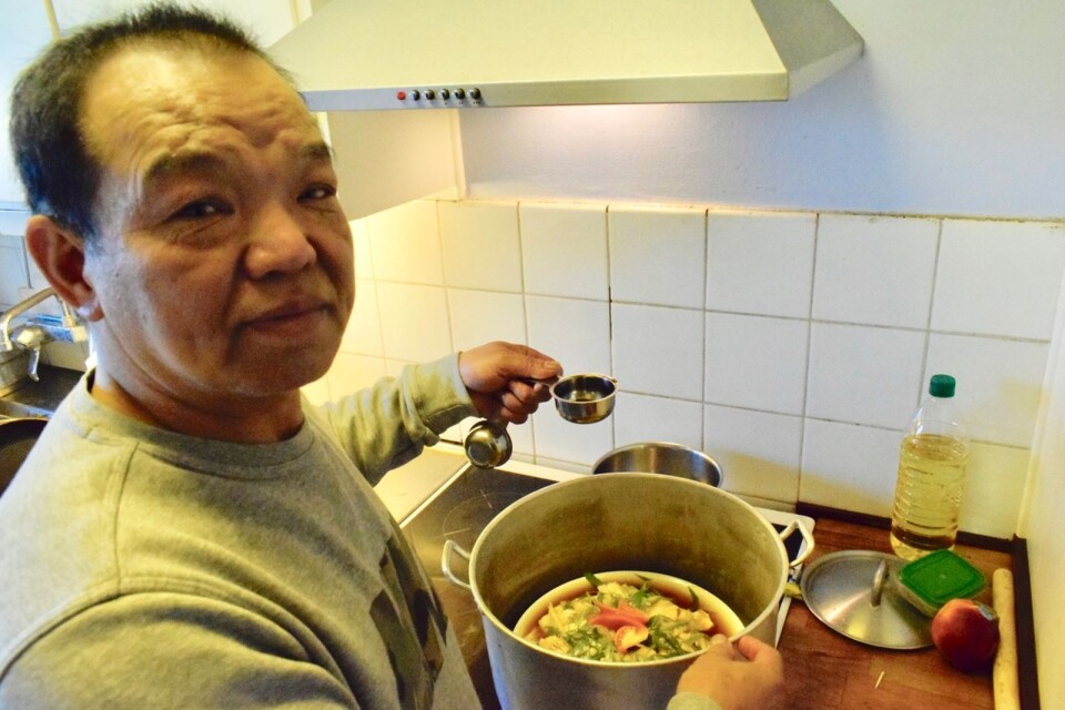 Jianming Li, 61, is a chef at Metropol