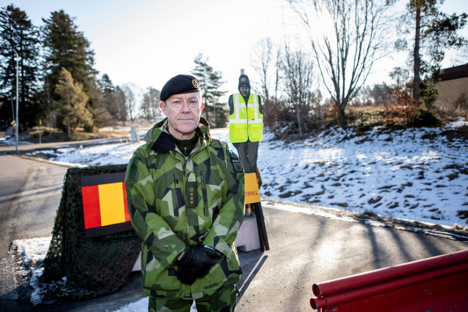 Överste Thomas Karlsson, chef för Mellersta militärregionen ser ett ökat engagemang bland hemvärnssoldaterna.
