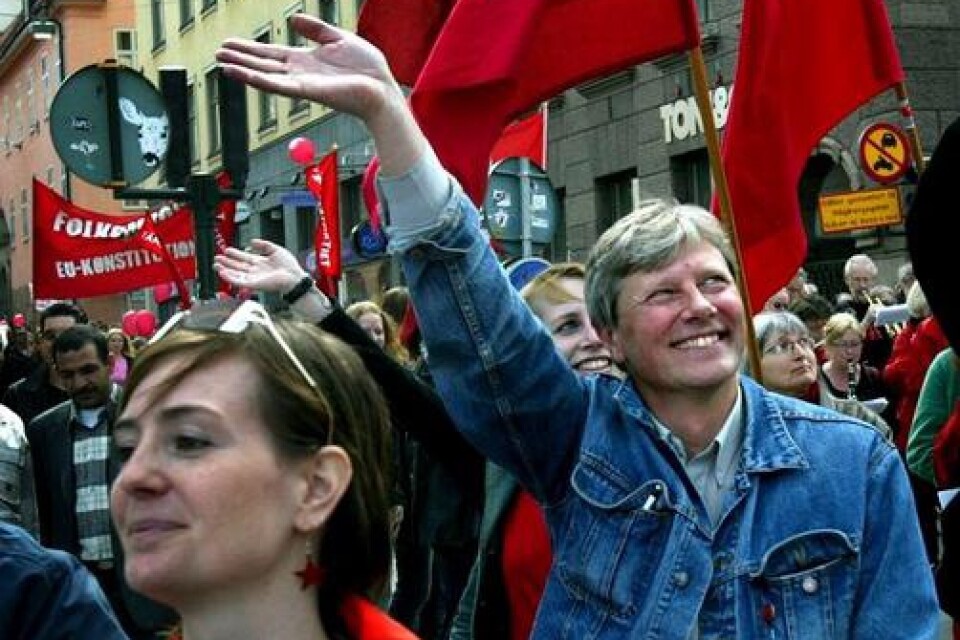 Kommunist, javisst! ARKIV: JACK MIKRUT/PRESSENS BILD 2004