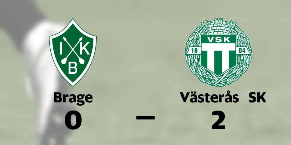 IK Brage förlorade mot Västerås SK FK