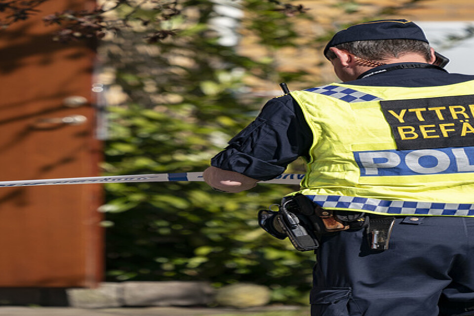 Ett grovt brott har begåtts i anslutning till en bostad i en stadsdel i Lund.