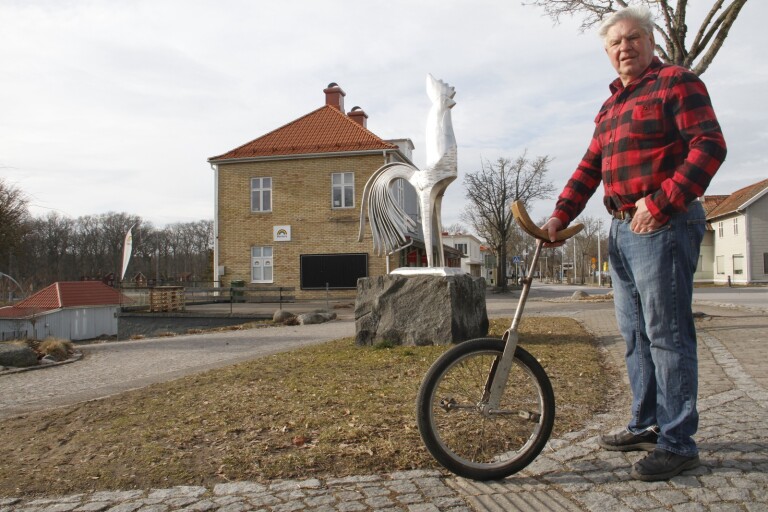Boda-Kurre och hans enhjuling har rullat in i Torsås