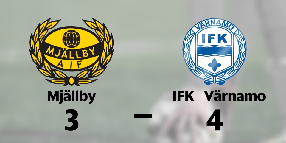Förlust för Mjällby hemma mot IFK Värnamo