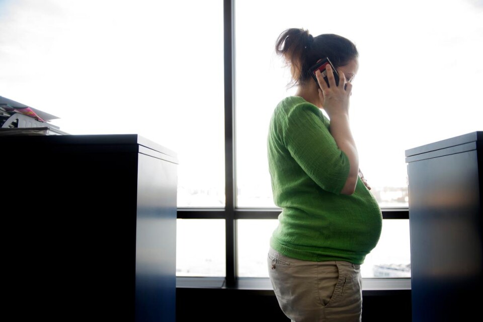Många gravida känner oro. Foto: Jessica Gow / TT
