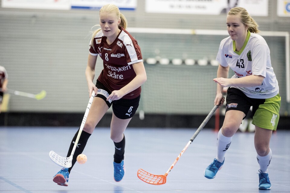 Frida Gustafsson gjorde två av Rökes fyra mål i Lund. FOTO: JÖRGEN JOHANSSON/ARKIV