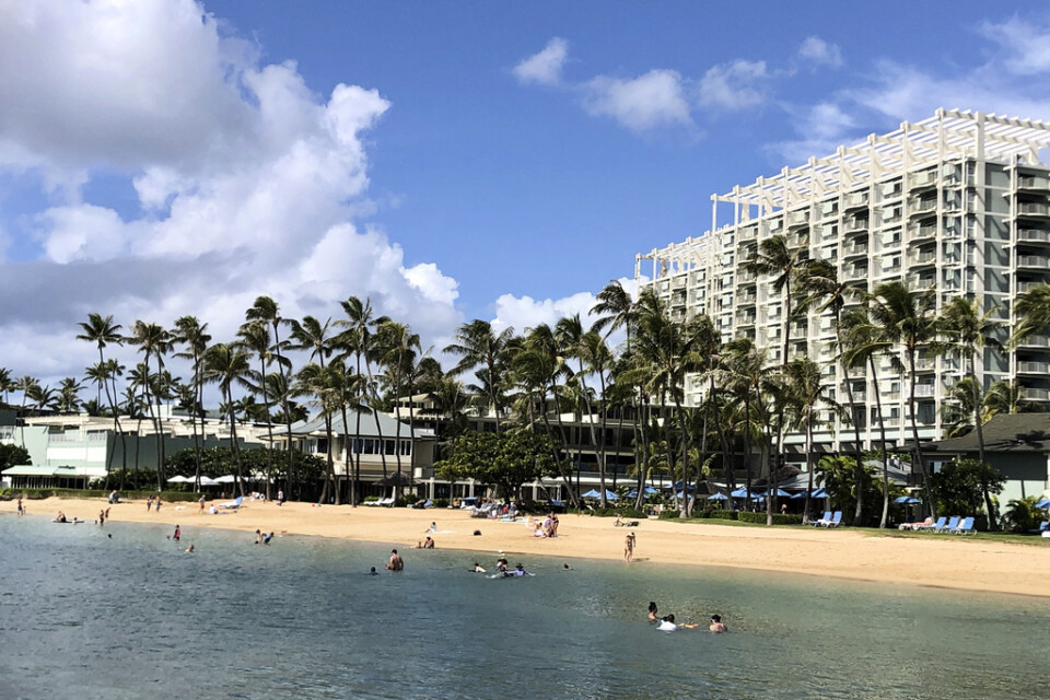 Skalvet kändes på flera öar och även i delstaten Hawaiis huvudstad Honolulu. Arkivbild.