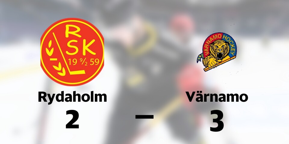 Rydaholms SK förlorade mot Värnamo GIK