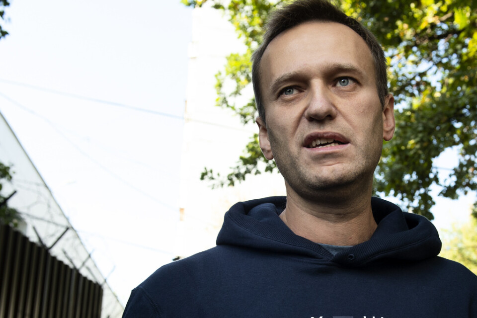 Ryske oppositionsledaren Aleksej Navalnyj. Arkivbild.