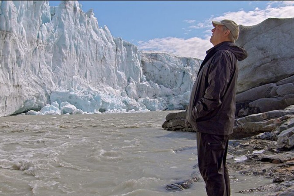 Den tidigare amerikanske vice-presidenten Al Gore har haft en stor betydelse för det växande intresset för klimatfrågorna. Här ses han under ett besök på Grönland.