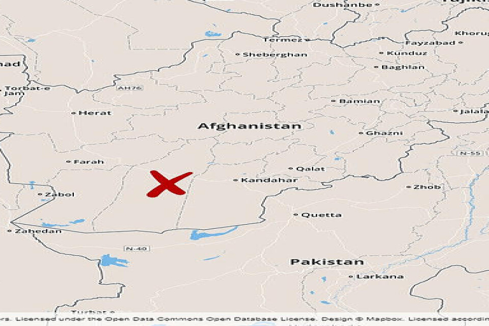Provinsen Helmand i Afghanistan.