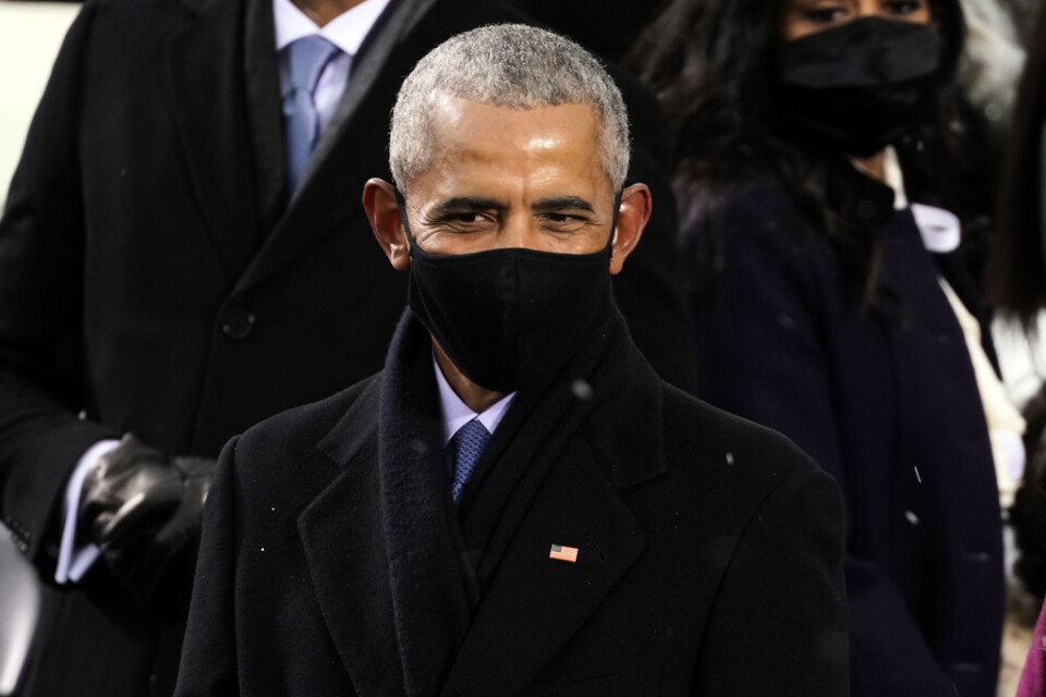 Barack Obama har till slut backat och krympt sin 60-årsfest på grund av pandemin. Arkivbild.